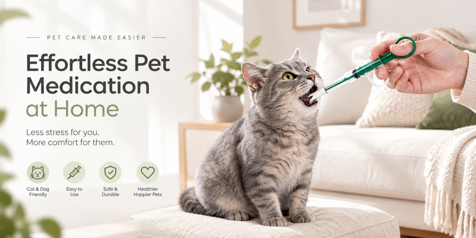 Pet Medicine Feeder
